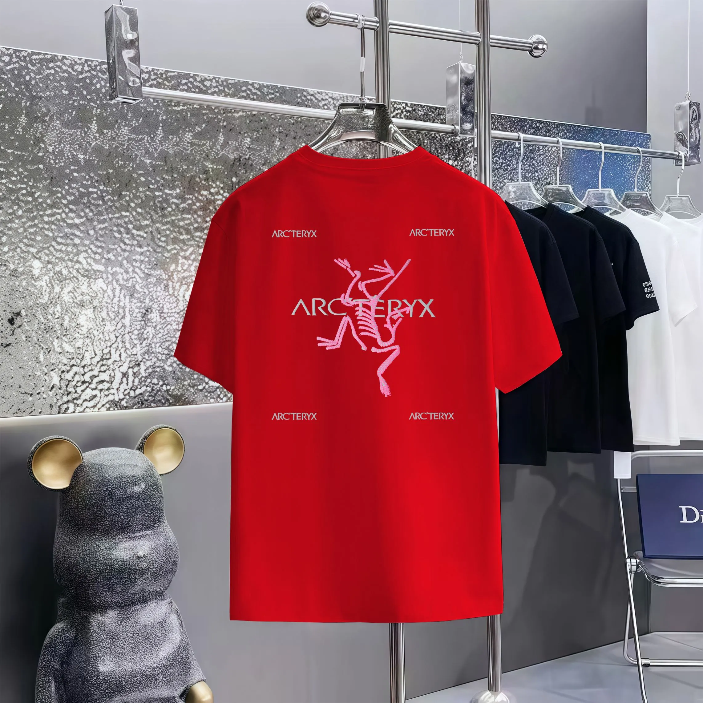 80 ARC'TERYX T 1:1 1×1 Same Style logo OXS ：Black，White， ，Red， Gray Size：XS-L